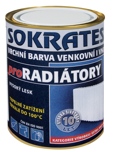 Obrázek z Sokrates pro Radiátory Lesk 1000 bílá 0,7 kg 