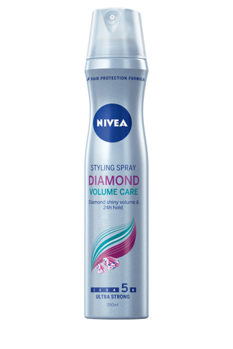 Obrázek z Nivea Diamond Volume Care lak na vlasy 250 ml 