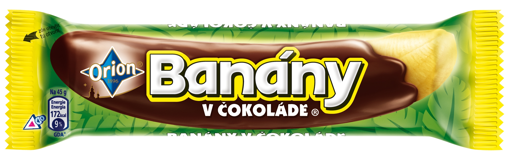 Obrázek z Orion Banány v čokoládě 45 g 