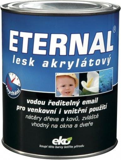 Obrázek z Eternal lesk akrylátový 9003 bílá 0,7 kg 