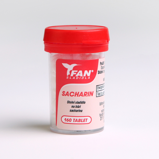 Obrázek z Fan sladidla Sacharin 160 tablet 10 g 