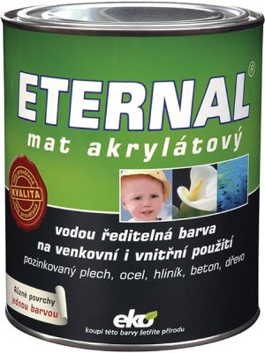 Obrázek z Eternal mat akrylátový 02 světle šedá 0,7 kg 