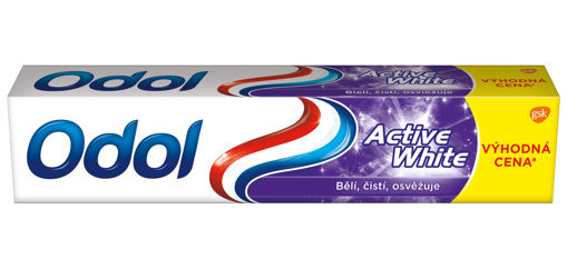 Obrázek z Odol Active White zubní pasta s fluoridem 125 ml 