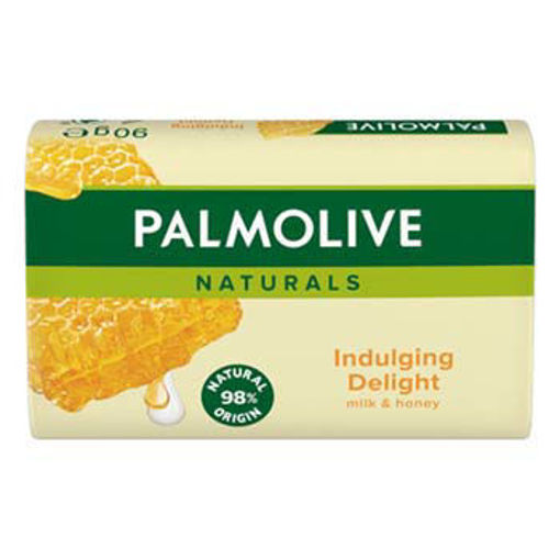 Obrázek z Palmolive Naturals Indulging Delight Milk & Honey toaletní mýdlo 90 g 
