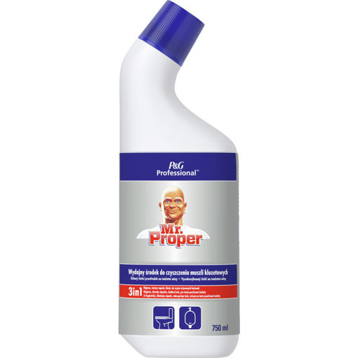 Obrázek z Mr. Proper 3v1 WC čistič 750 ml 