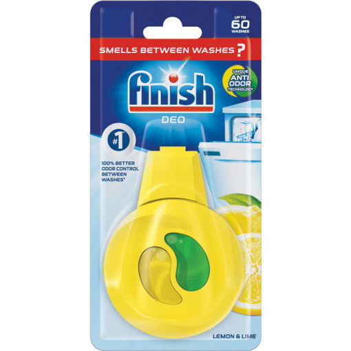 Obrázek z Finish Lemon Lime osvěžovač do myčky 1 ks 