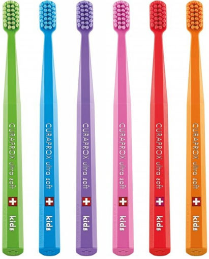 Obrázek z Curaprox kids 4 - 12let ultra soft zubní kartáček 