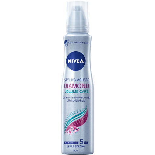 Obrázek z Nivea Diamond Volume pěnové tužidlo oslňující objem 150 ml 