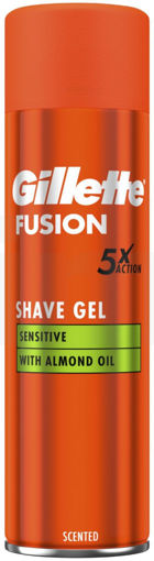 Obrázek z Gillette Fusion Sensitive gel na holení 200 ml 