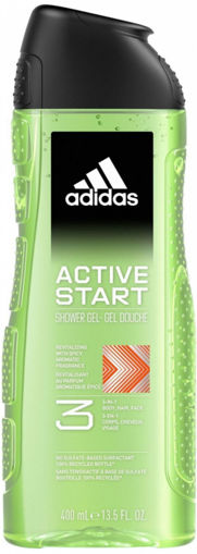 Obrázek z Adidas 3 Active Start  sprchový gel 400 ml 