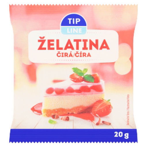 Obrázek z Tip Line Želatina čirá 20g 
