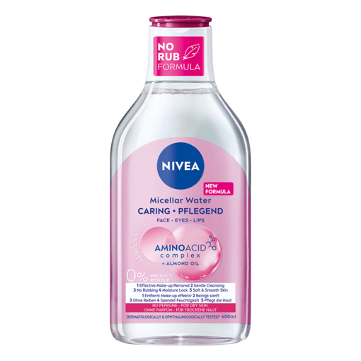 Obrázek z Nivea pečující micelární voda pro suchou pleť 400ml 