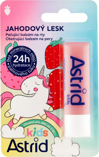 Obrázek z Astrid balzám na rty Jahodový 4,8 g 