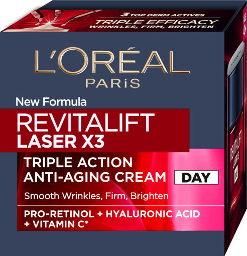 Obrázek z L'Oréal Revitalift Laser X3 Cream Anti-Age denní krém 50 ml 