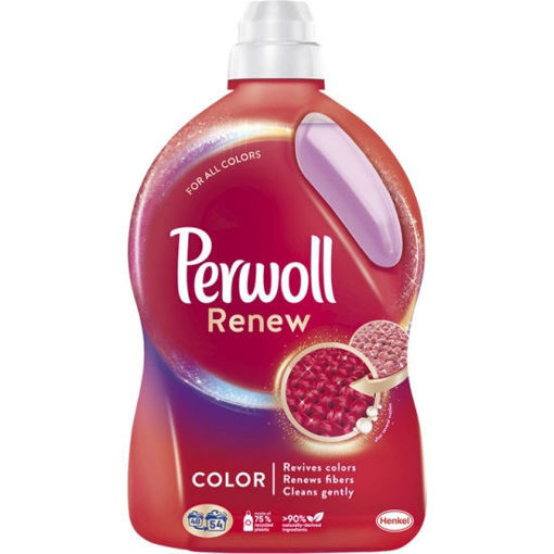 Obrázek z Perwoll prací gel Renew Color 54 PD 2,970 l 