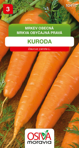 Obrázek z Mrkev raná - Kuroda Osiva moravia 3 g 