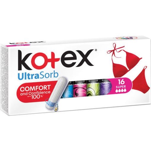 Obrázek z Kotex UltraSorb Tampons Super 16 ks 