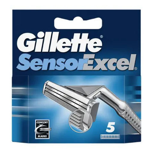 Obrázek z Gillette Sensor Excel náhradní břity 5 ks 