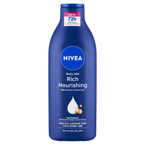 Obrázek z Nivea Rich Nourishing Body Milk výživné tělové mléko 400ml 