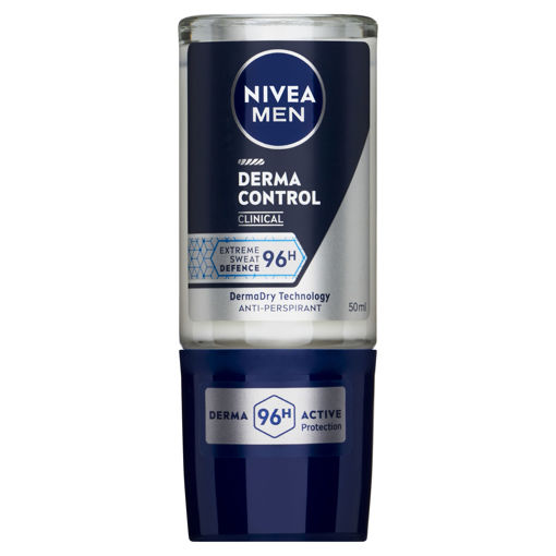 Obrázek z Nivea Men antiperspirant kuličkový pro muže Derma Dry Control 50 ml 