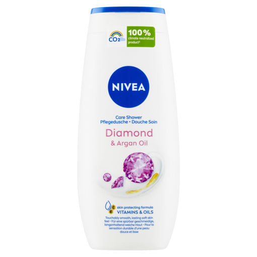 Obrázek z Nivea Diamond & Argan Oil Pečující sprchový gel 250ml 