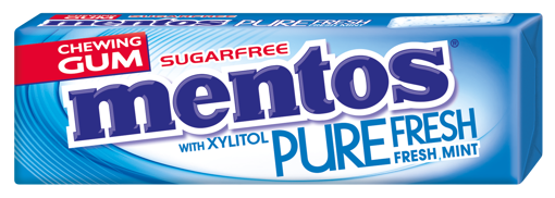 Obrázek z Mentos Sugarfree Chewing Gum  Pure Fresh  10 ks 13,5g 