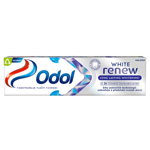 Obrázek z Odol White Renew Long Lasting Whitening zubní pasta s fluoridem 75ml 