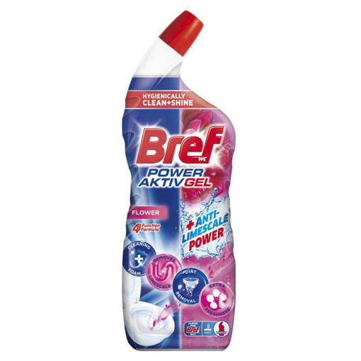Obrázek z Bref WC gel Power Aktiv Gel Flower 700 ml 