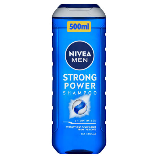 Obrázek z Nivea Men Strong Power Šampon pro muže 500ml 