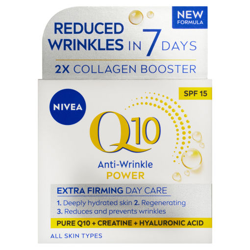 Obrázek z Nivea Q10 Power zpevňující denní krém proti vráskám OF 15 50ml 