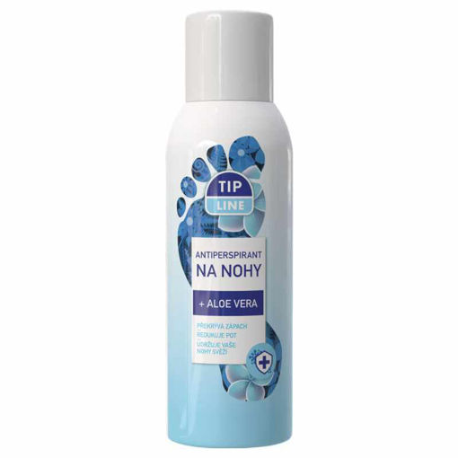 Obrázek z Tip Line Antiperspirant na nohy s aloe vera 150 ml 