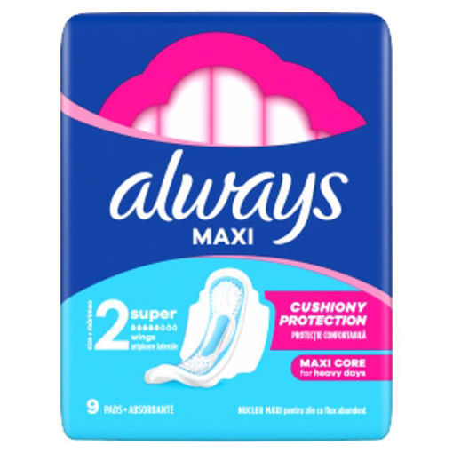 Obrázek z Always Classic Maxi Super 9 ks 