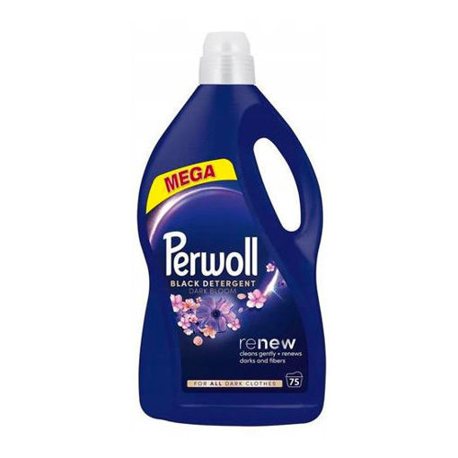 Obrázek z Perwoll prací gel Mega Renew Dark Bloom 3750 ml  75 PD 
