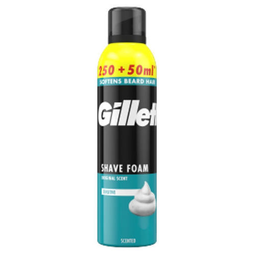 Obrázek z Gillette Sensitive Skin pěna na holení 300 ml 