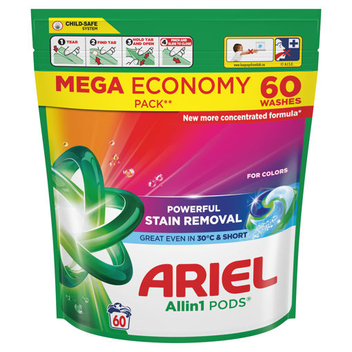 Obrázek z Ariel kapsle na praní Allin1 PODS Color 60 PD 
