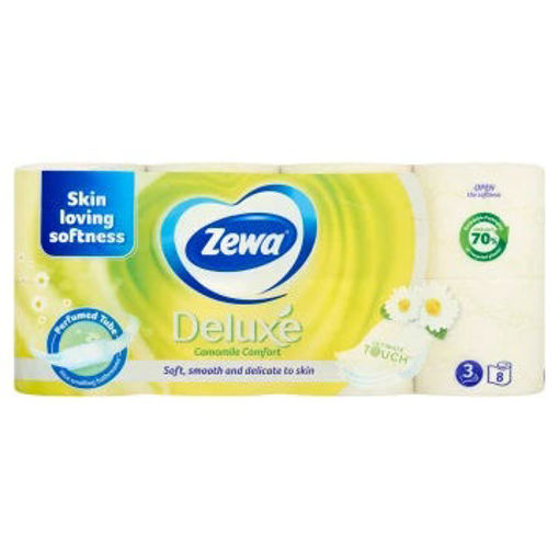Obrázek z Zewa Deluxe Camomile Comfort toaletní papír 3vr8 ks 