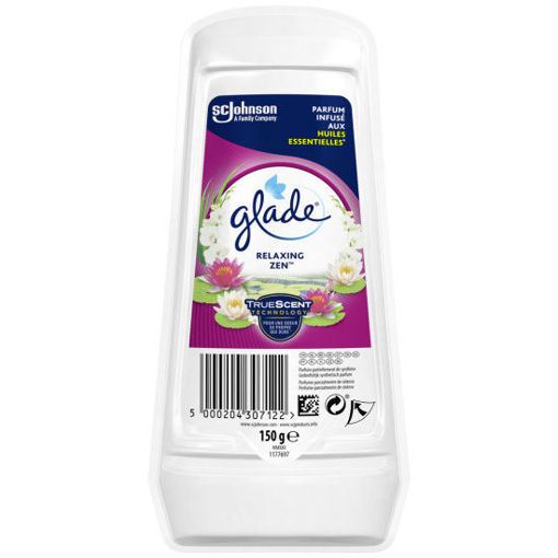 Obrázek z Glade osvěžovač vzduchu gelový Relaxing Zen 150 g 