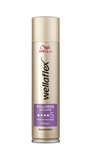 Obrázek z Wellaflex lak na vlasy Fullness Volume  s extra silnou fixací 5 250 ml 