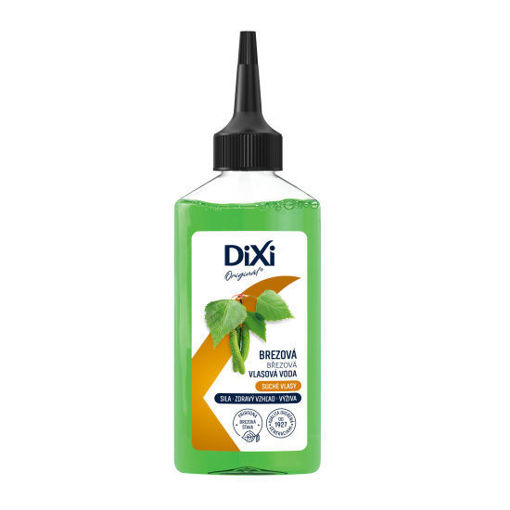 Obrázek z Dixi březová vlasová voda na suché vlasy 100 ml 