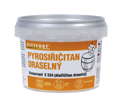 Obrázek z Pyrosiřičitan draselný Konzervant E 224 30g 