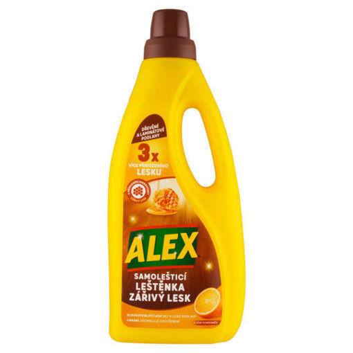 Obrázek z Alex Leštěnka zářivý lesk na Dřevo a Laminát 750 ml 