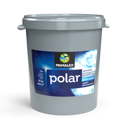 Obrázek z Primalex Polar bílý vnitřní malířský nátěr 40 kg (27 l) 
