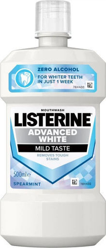 Obrázek z Listerine Advanced White ústní voda 500 ml 